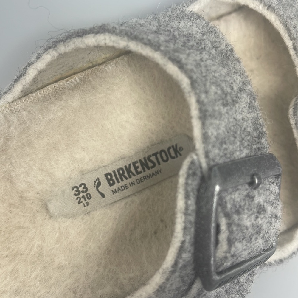 Birkenstock Kids Gray Sandals - Picture 4 of 7